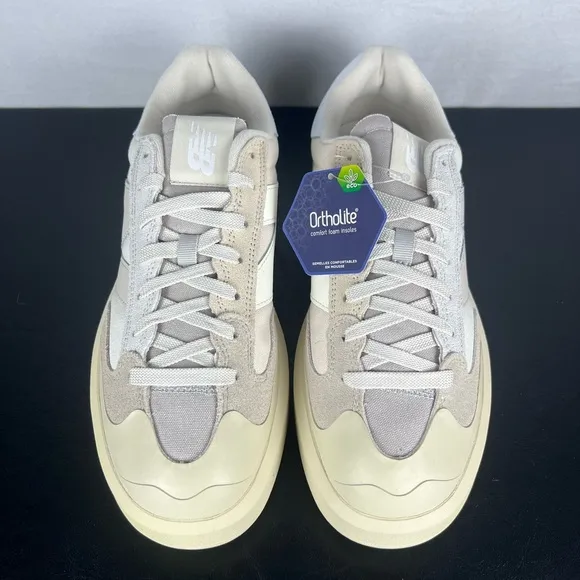 New Balance CT302 White Beige Chunky Leather Shoes Sneakers Men Size 11 …