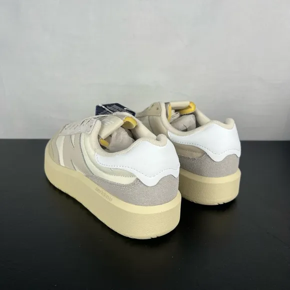 New Balance CT302 White Beige Chunky Leather Shoes Sneakers Men Size 11 …