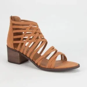 NEW Coconuts by Matisse Nethuns Strappy Block Heel Sandals Sz 10 gladiatorvvc
