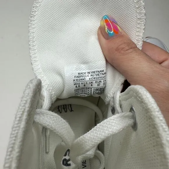NEW Converse Run Star Hike Platform Gem Bling White Sneakers