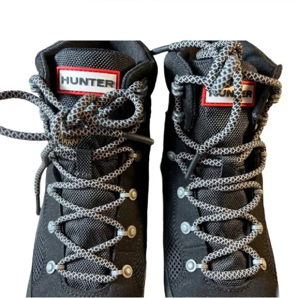 NEW HUNTER EXPLORER INSULATED LACE-UP COMMANDO ANKLE BOOTS SIZE 9.5