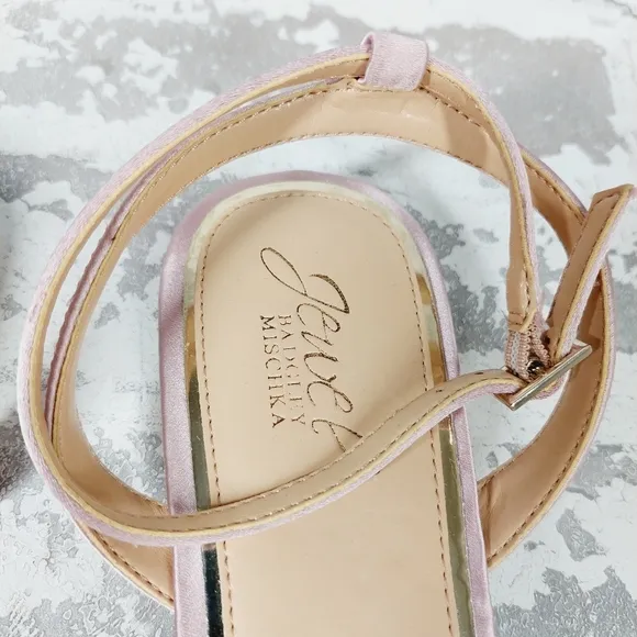 New Jewel Badgley Mischka Women's Daria Flat Sandal A483