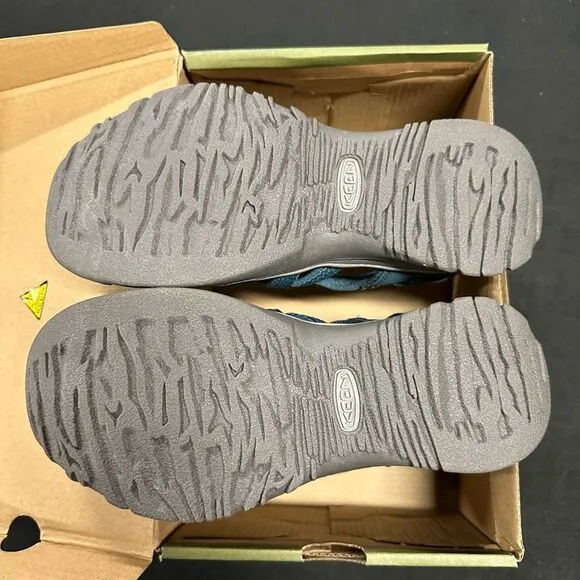New Keen Whisper Smoke Blue Strappy Sandals 6