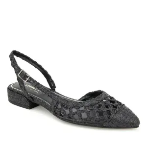 NEW Kenneth Cole Cayla Crochet Pointed Toe Slingback Flats