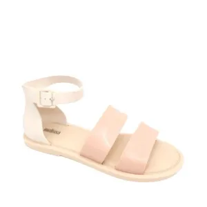 NEW Melissa Jelly Sandals Womens 8 Pink White Jellies Y2K Retro 80s 90s Casual