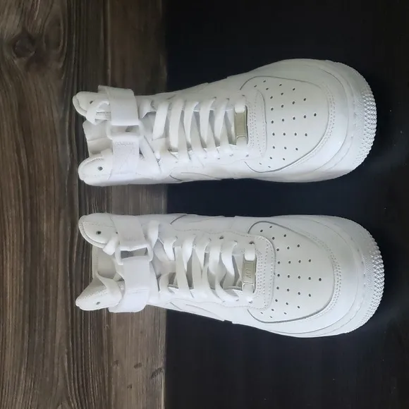 New Nike Air Force 1 High Top White AF1 Sneakers