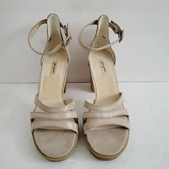 New Paul Green Women's Sassy Heel Strappy Sandals, Size 9,5