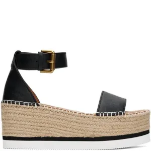 NEW SEE BY CHLOE women's splash espadrille in black