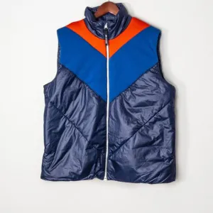 NEW Staud New Balance Women's Puffer Vest Quilted Nylon Warm Funnel Neck Stylish