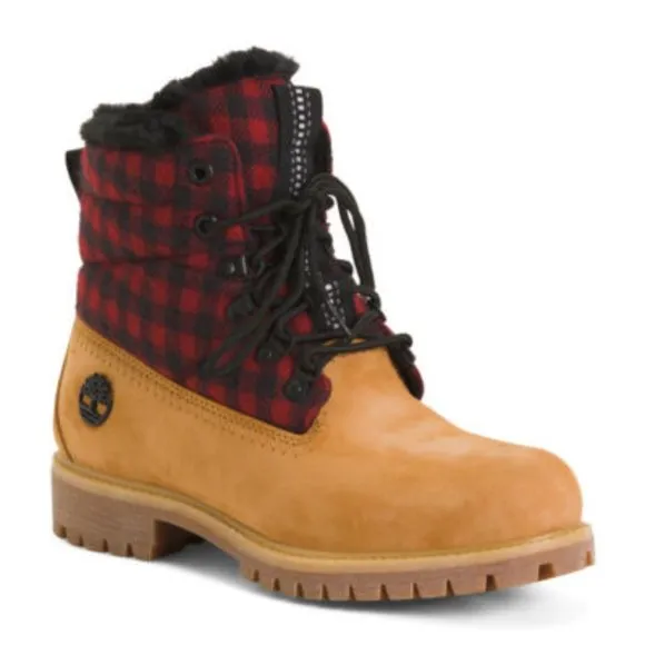 New Timberland Heritage Puffer PrimaLoft® Boots - 6”, Waterproof, Insulated,