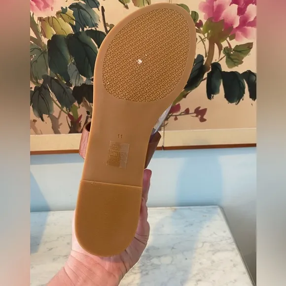 NEW Tory Burch Bryce Flat Thong Sandals Size 11