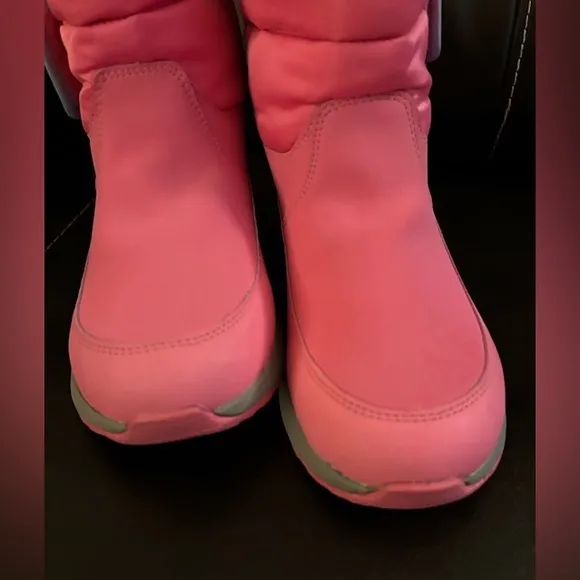 New Ugg Toty Weather Rainbow Boots Size Big kids 6 Pink Winter Waterproof