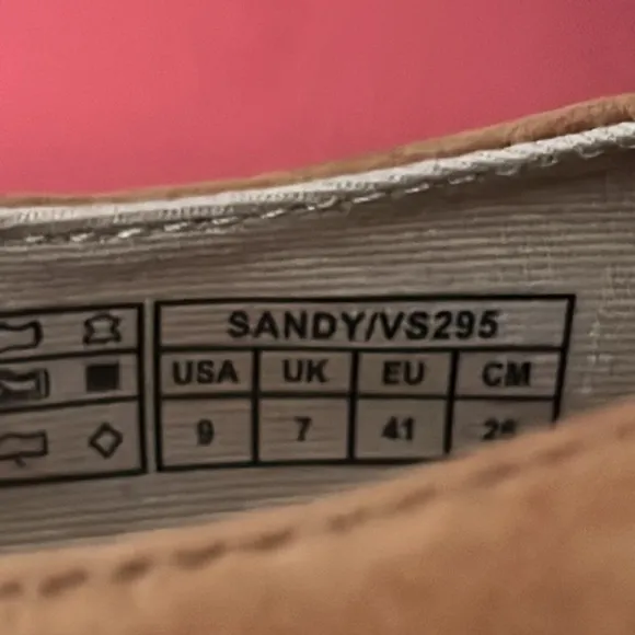 New VIONIC Sandy Tan Suede Tie Up Espadrilles