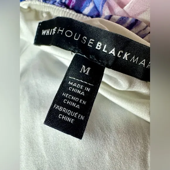 NEW! White House Black Market Burst Halter Neck Shift Dress
