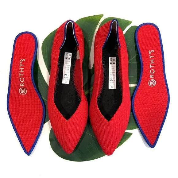 New✨ ROTHY’S The Point Ballet Flats (Sz 9)