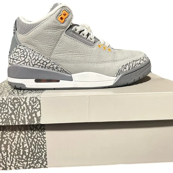 NIKE Air Jordan 3 Retro Cool Grey Sneakers 8