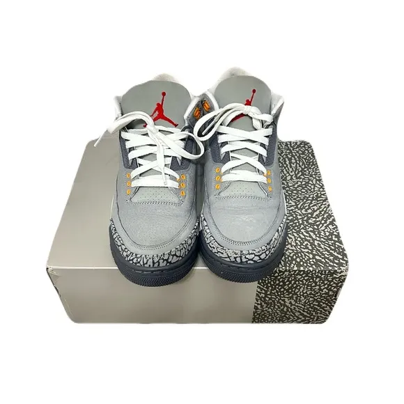 NIKE Air Jordan 3 Retro Cool Grey Sneakers 8