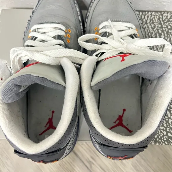 NIKE Air Jordan 3 Retro Cool Grey Sneakers 8