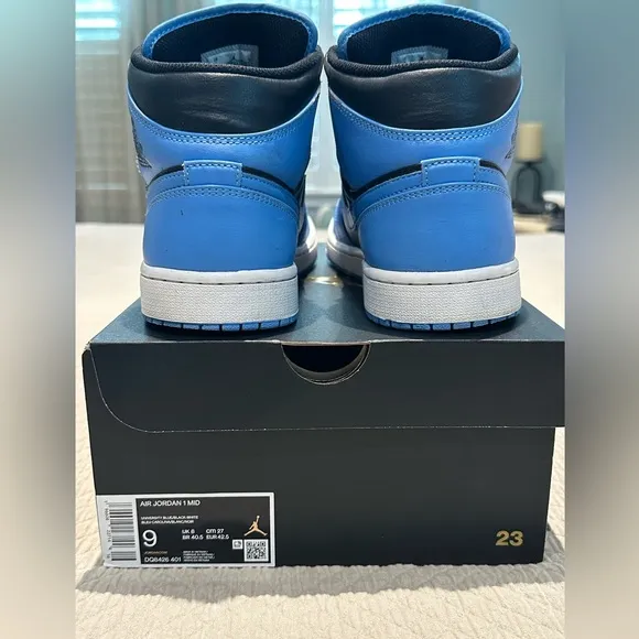 Nike Air Jordan mid top sneakers