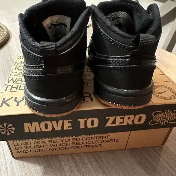 Nike Jordan Black and White Classic High-Top Sneakers