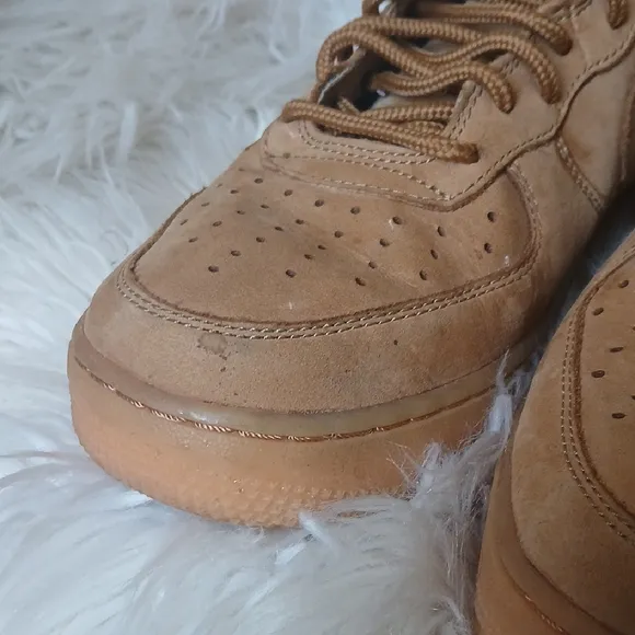 Nike Tan High-Top Sneakers