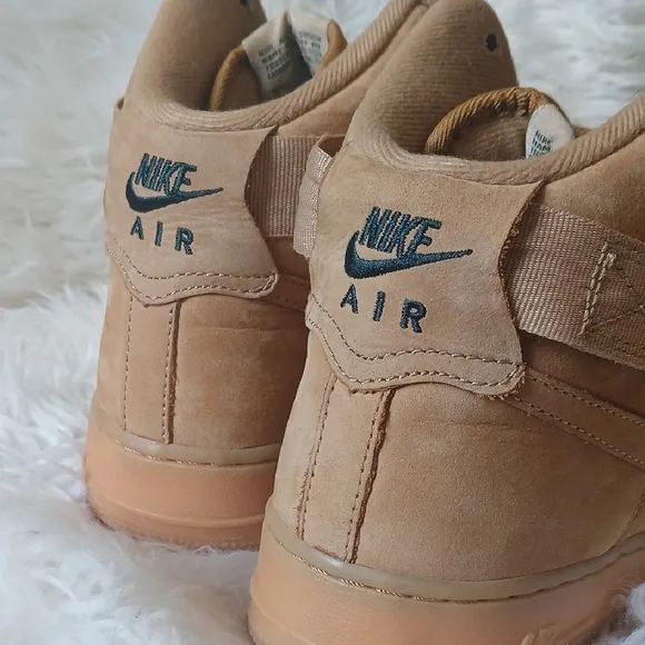 Nike Tan High-Top Sneakers