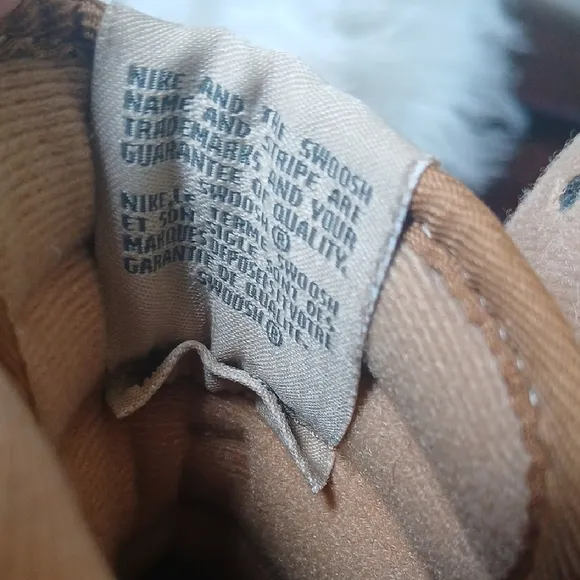 Nike Tan High-Top Sneakers