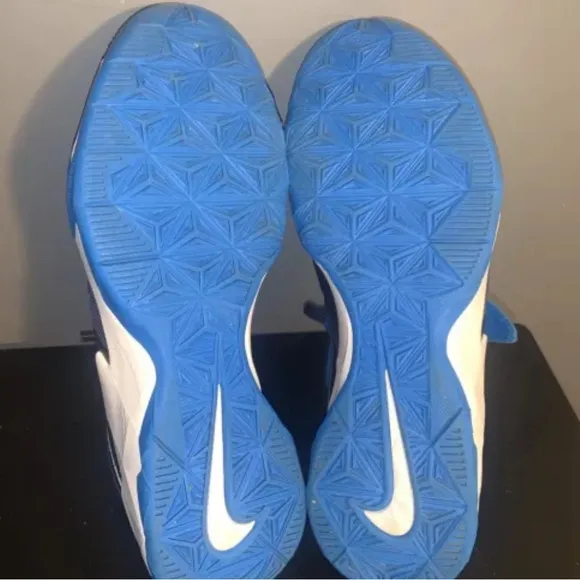 Nike Zoom Soldier 7 Lebron James Men's Size 10.5 Sneakers Blue  High tops