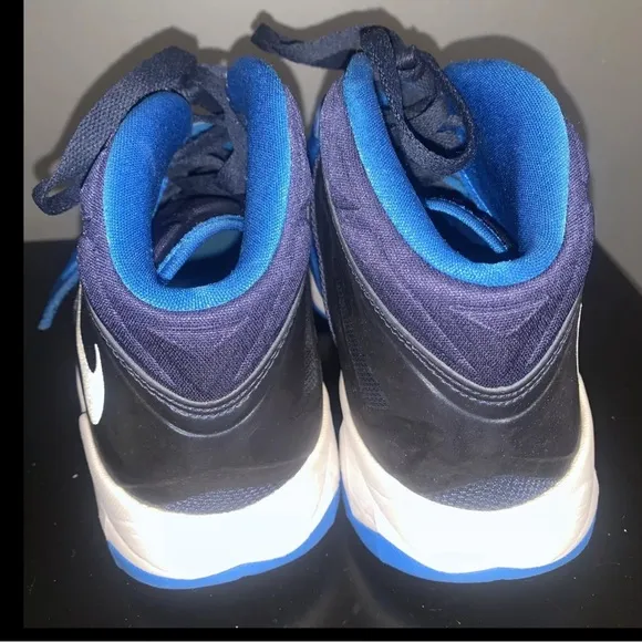 Nike Zoom Soldier 7 Lebron James Men's Size 10.5 Sneakers Blue  High tops