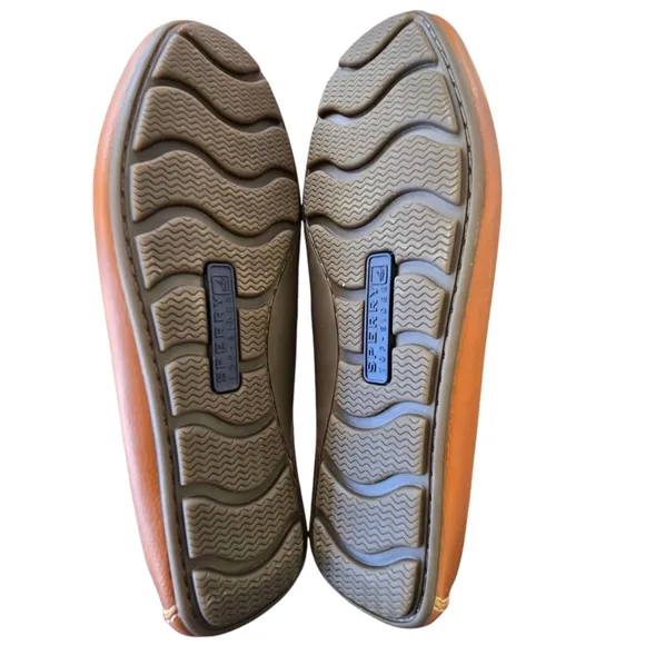 NWOT Men's Tan Sperry Top Sider Wave Driver Moccasin Loafers Sperry 12 WIDE