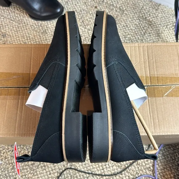 NWT • Blondo • Women's Phoebe Loafer • Black Nubuck • Size 6.5M • Waterproof • 😍
