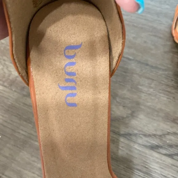 NWT BURJU Zoe True Nude Classic Strappy Heeled Sandals | size 8.5