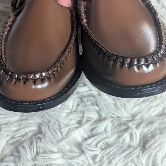 NWT G.H. Bass Mary Jane Weejuns Loafers in Whiskey Brown