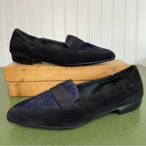 NWT Homers Artisan Shoes CROSTA SIRENA Pointy Toe Flats 2 Pony Hair Vamp *Spain*