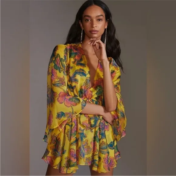 NWT - MISA Los Angeles “Kaia” Dress in Grand Canary Mix - Boho Chic Mini. 🤩