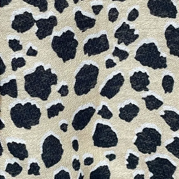 NWT Rebecca Vallance Anya Ruffle Wrap Mini Dress Animal Leopard Sz 0