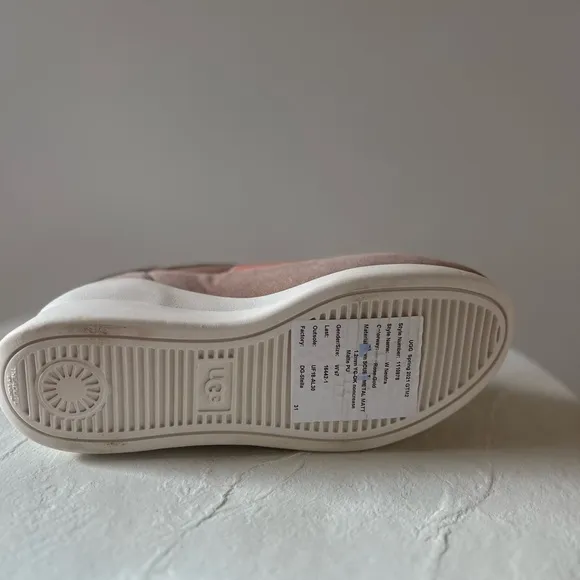 NWT ROSE GOLD UGG NEUTRA SNEAKERS STREET-STYLE