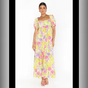 NWT show me your MUMU Smitten Midi Dress size L