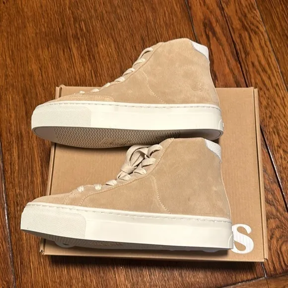 NWT Soludos Ibiza High Top Sneakers size 7.5