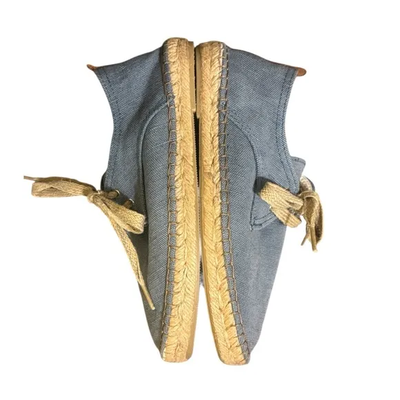 NWT Toni Pons - Dixon - Men's lace-up Espadrilles in Blue size 39 (US9)