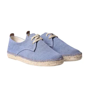 NWT Toni Pons - Dixon - Men's lace-up Espadrilles in Blue size 39 (US9)
