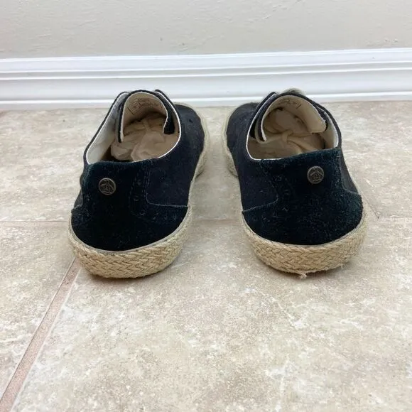 Original Penguin Espy Lace-Up Black Espadrilles Sneakers