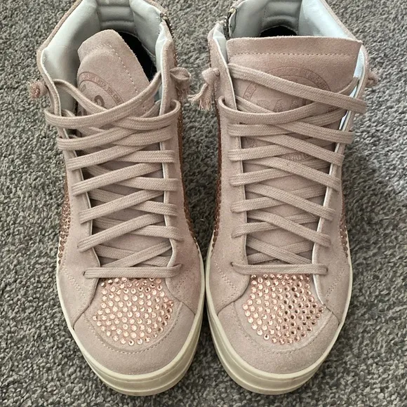 P448 Skate Phard Rose Gold high top sneakers