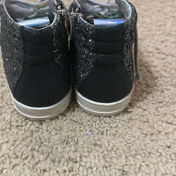 P448 Skate Glitter High Top Sneaker