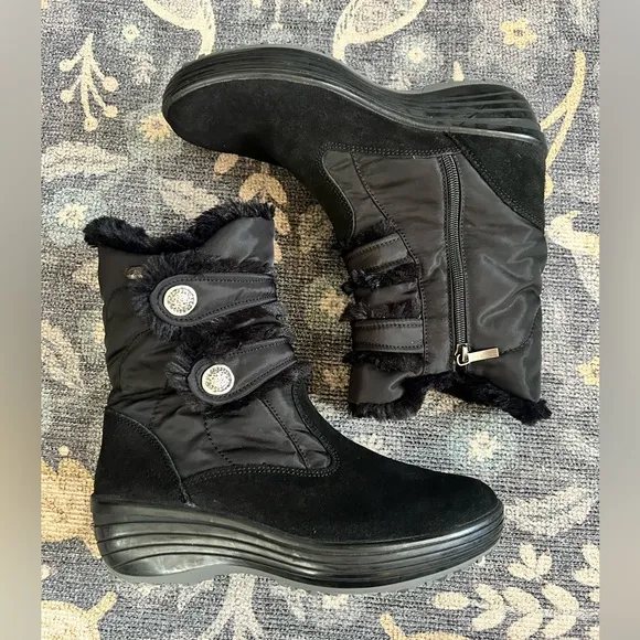 Pajar Black Caroline Snow Boots