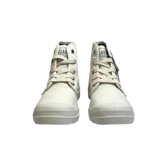 Palladium Pampa Hi Boots Women’s Sz 7 Organic Sneakers Star White Chunky Retro