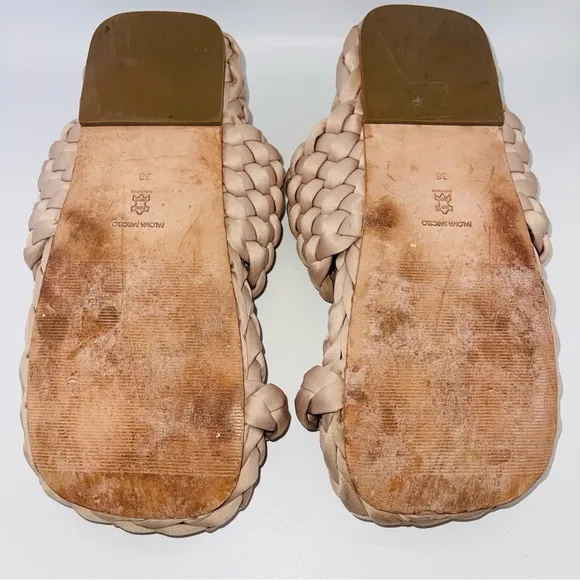 Paloma Barcelò Flat sandals in Naturale | size 38 / US 8