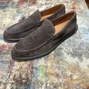 Peter Millar Brown Suede Loafers Slip-On