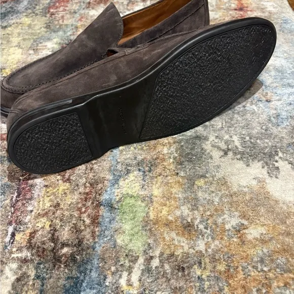 Peter Millar Brown Suede Loafers Slip-On