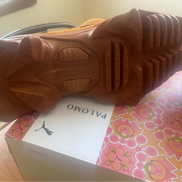 Plomo Brown Chunky Sole Loafers